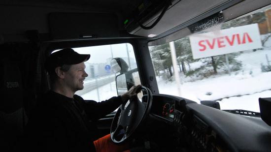 Svevia sköter drift och underhåll av vägarna inom Borås driftområde.