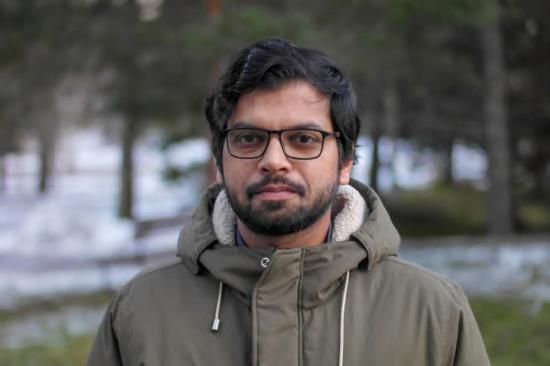 Majid Mustafa, doktorand vid Företagsforskarskolan och Kemiska institutionen vid Umeå universitet.