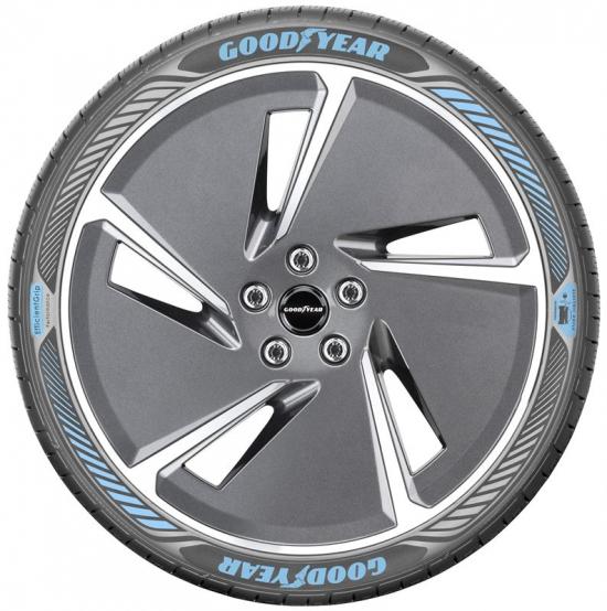 Prototypen Goodyears senaste steg i utvecklingen: EfficientGrip Performance med Electric Drive-teknologi.