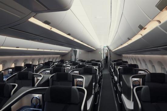 SAS Business betsår av 40 säten som bland annat är utrustade med 18,5” skärm för in-flight entertainment med högre upplösning.