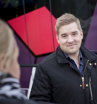 Andreas Olofsson, vd Skellefteå buss.