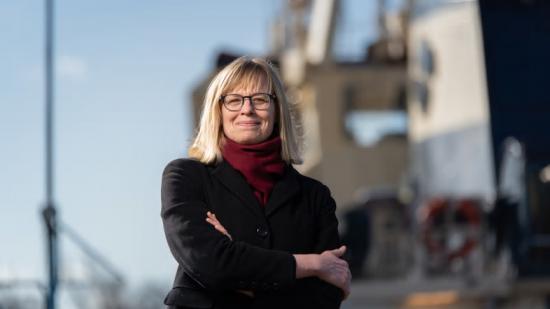 Sjöfartsverkets generaldirektör Katarina Norén.
