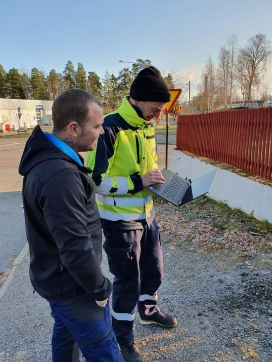 Mattias Bornerberg och Robin Lindberg.