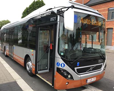 <span>90 bussar av modellen Volvo 7900 Hybrid har beställts till Bryssel.</span>