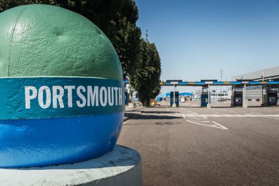 Digitalisering ökar transportflödet i Portsmouth International Port.