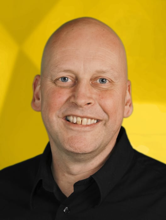 <span>Krister Blomgren, VD på Engcon Group</span>