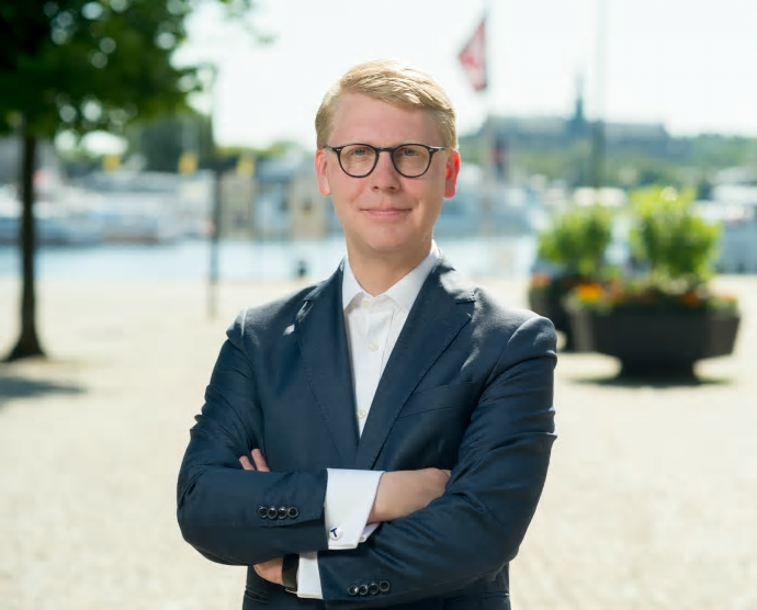 Kristoffer Tamsons (M), trafikregionråd och ordförande för SL.