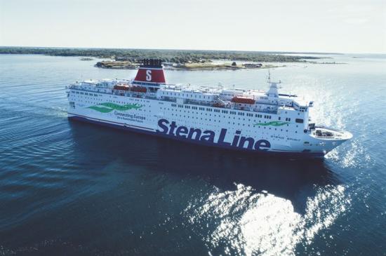 Stena Spirit är ett av tre fartyg som varje vecka seglar 40 avgångar mellan Karlskrona och Gdynia.