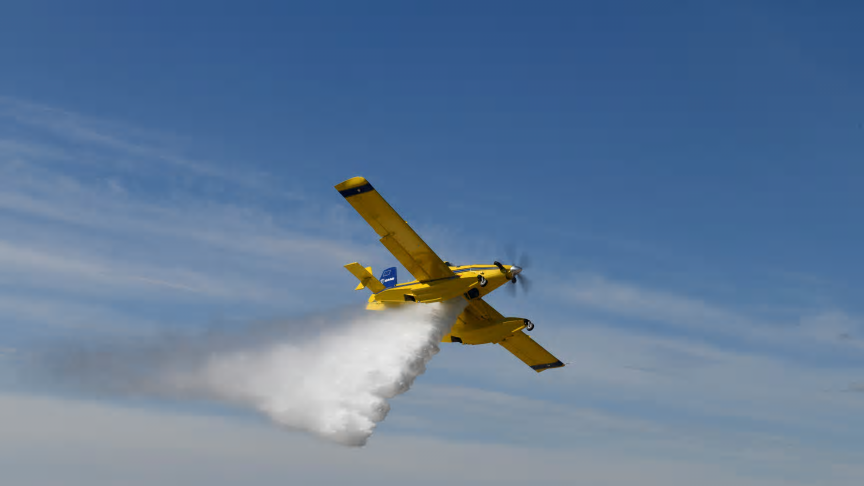 I dag har de mindre skopande flygplanen aktiverats för första gången. MSB bistår med denna förstärkningsresurs till en skogsbrand i &Ouml;rbyhus.