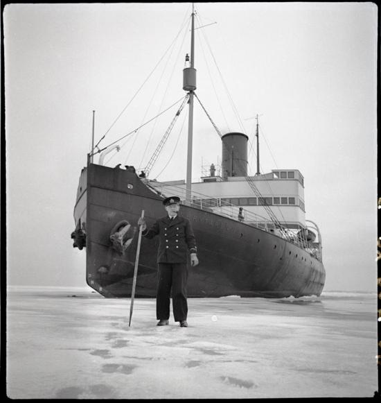Isbrytaren Sankt Erik från 1915 snart tillbaka vid museipiren.