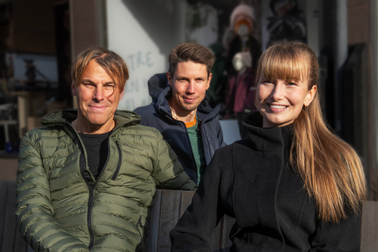 Structor Mark Uppsala växer inom trafikplanering. Från vänster: Anders Metzen, Patrik Wivstad och Lovisa Andersson.
