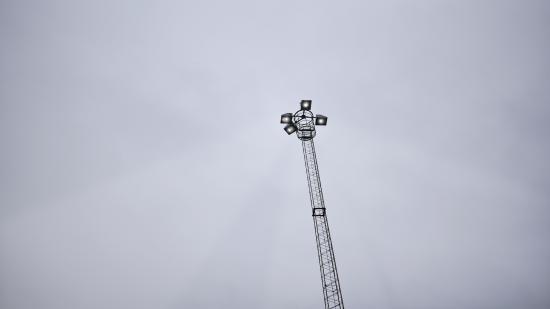 Terminalerna i Malmö lyses upp av LED-lampor.
