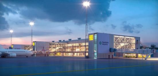 Byggstart för Göteborg Landvetter Airport.