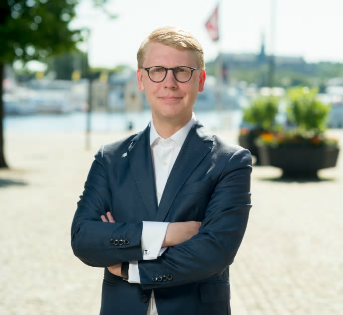 Kristoffer Tamsons (M), trafiklandstingsråd och styrelseordförande i SL.