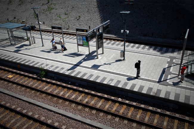 Foto från Hyllie station. Mikael Erhardsson, Mostphotos