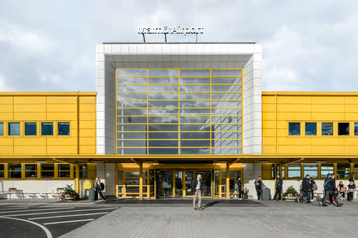 Malmö Airport.
