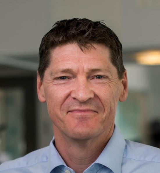 Erik Simonsen, senior utvecklingsledare på Cementas forsknings- och utvecklingsavdelning.