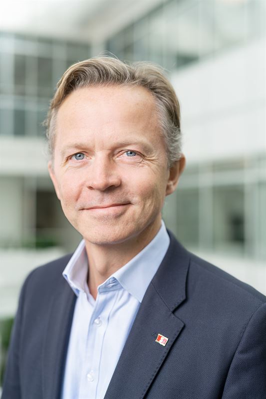 Erik Lewenhaupt, Hållbarhets- och kommunikationschef på Stena Line. 