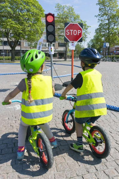På lördag börjar årets trafikantvecka. Ett populärt inslag är Buslätt att cykla rätt där barn får lära sig trafikmärken och att cykla rätt.