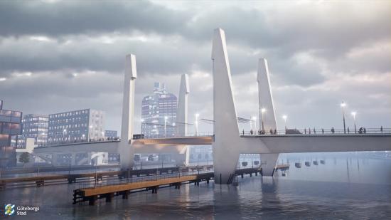 Hisingsbron ska stå klar år 2021 och blir då den nya länken i Göteborg mellan Hisingen och fastlandet.