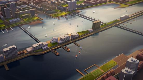 The Blue Belt placerar en ny smart hamn längre ut till havs och städar upp stadens kustlinje och säkrar rent vatten.
