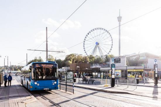 Korsvägens tillfälliga resecentrum öppnar dörrarna den 26 oktober.