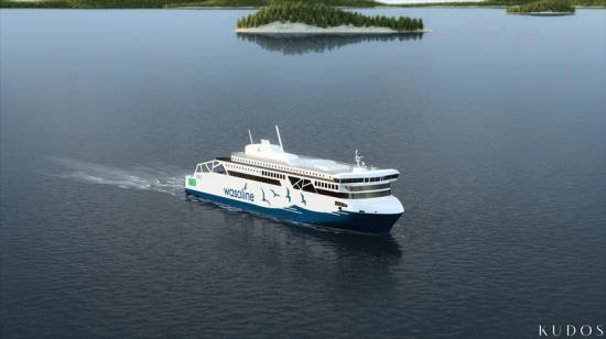 Den nya Wasaline-färjan kommer att förses med Wärtsilä-lösningar som gör det till ett av världens mest effektiva och miljövänliga fartyg.