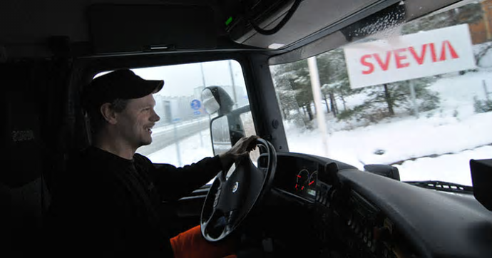 Svevia sköter drift och underhåll av vägarna i Edsbyn under de kommande fyra åren.