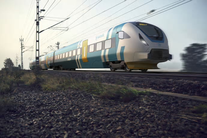 Designidé, Västtrafik köper nya tåg.