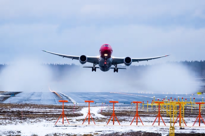 Norwegian 787 Dreamliner.