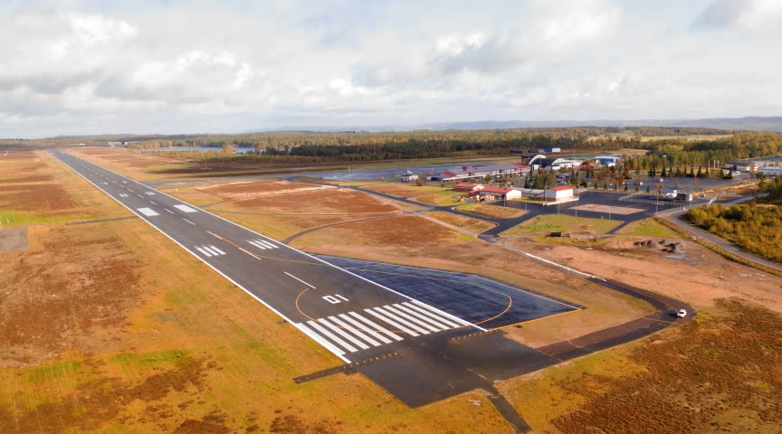 Utbyggnadsarbetet som pågick på Jönköping Airport under större delen av 2019 är nu klar.