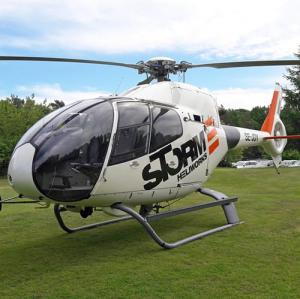 En Airbus H120 hos Storm Heliworks.