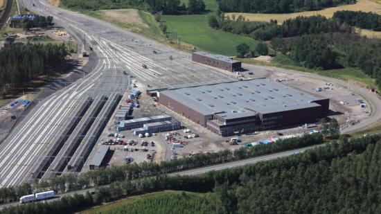 Hässleholmsdepån.