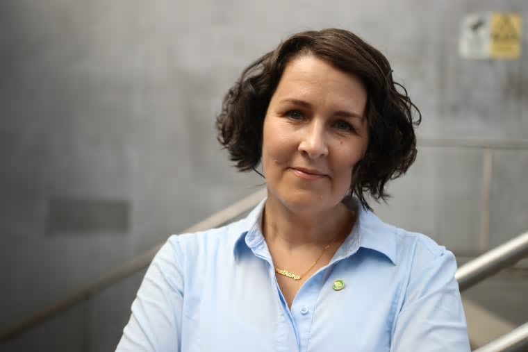 Mätta Ivarsson, gruppledare för Miljöpartiet i Region Skåne.