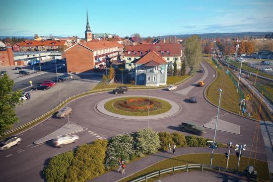 Bilden är en illustration som visar hur delar av projektet kommer se ut när det är färdigställt.