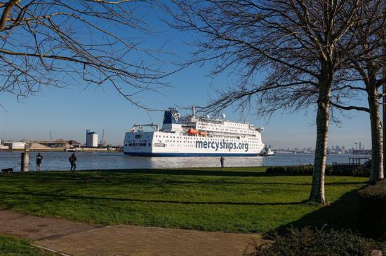 Global Mercy i Rotterdam.