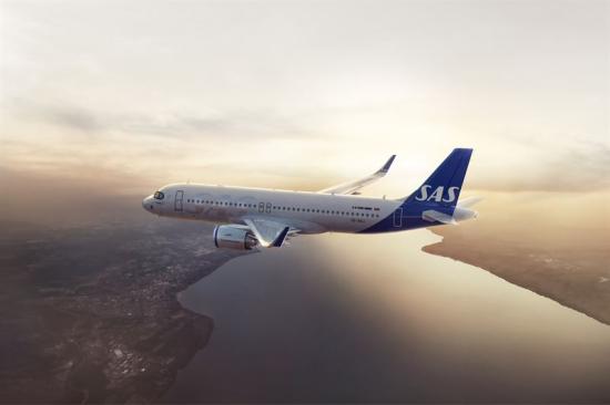 SAS Airbus 320 Neo.