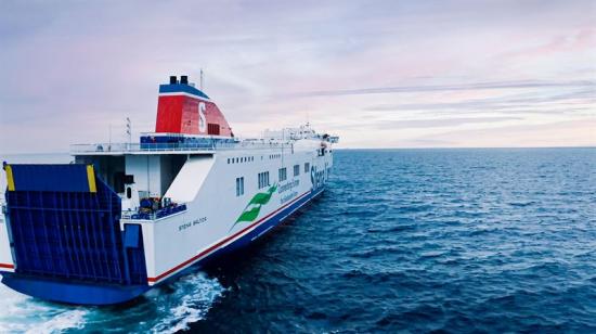 Den nya färjan Stena Baltica.