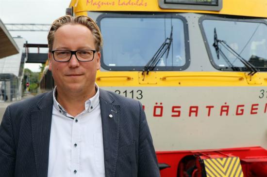 Anders Ekman, affärschef Transdev, Krösatåg Syd och Nord .