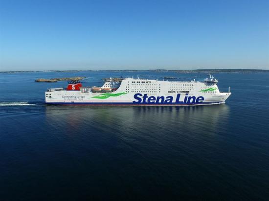 Stena Germanica, världens första metanoldrivna färja.