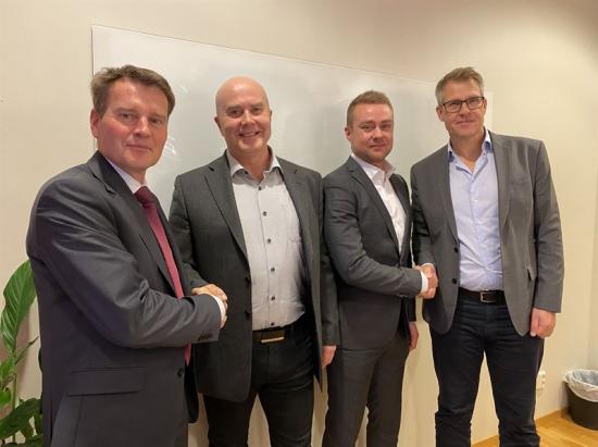 Magnus Liljefors, Chefsjurist Bravida, Tomas Lindmark, Rörteamet, Christoffer Lindmark, Rörteamet, Olle Näsvall, regionchef Bravida