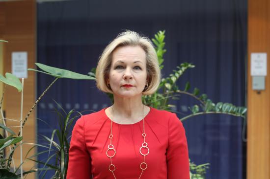 Anna Grönlund, branschchef Sveriges Bussföretag.