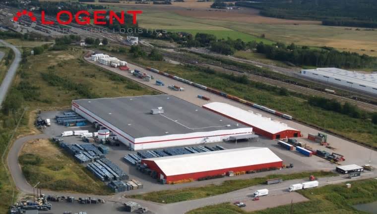 Logents logistikcenter i Hallsberg.