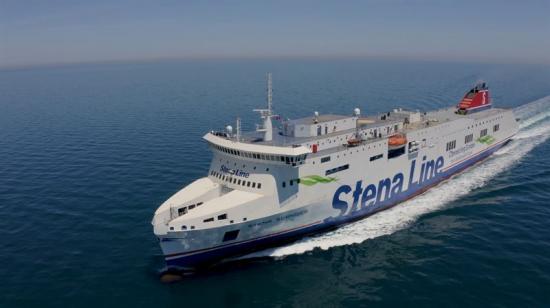 Stena Scandica slutför sin jungfruresa.