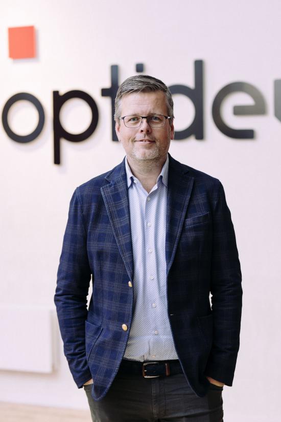 Fredrik Logenius, vd på Optidev.