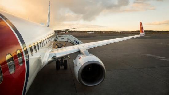 Norwegian Boeing 737-800.
