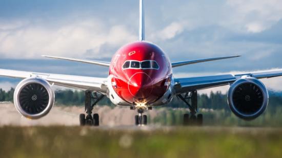 Norwegian 787 Dreamliner.