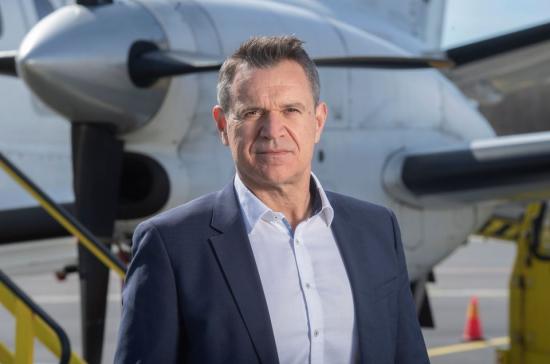 Fredrik Kämpfe, Branschchef Transportföretagen Flyg.