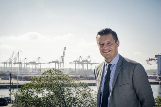 Elvir Dzanic, VD på Göteborgs Hamn AB.