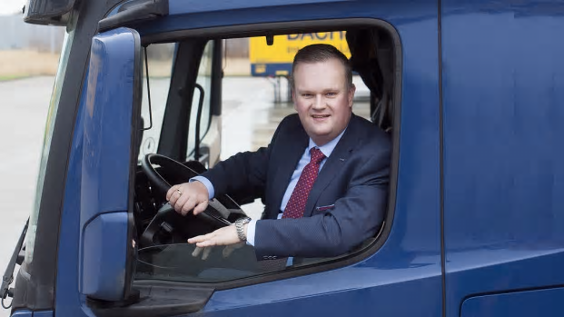 Peter Hut som har tagit över rollen som General Manager European Logistics Hvidovre hos Dachser Denmark A/S